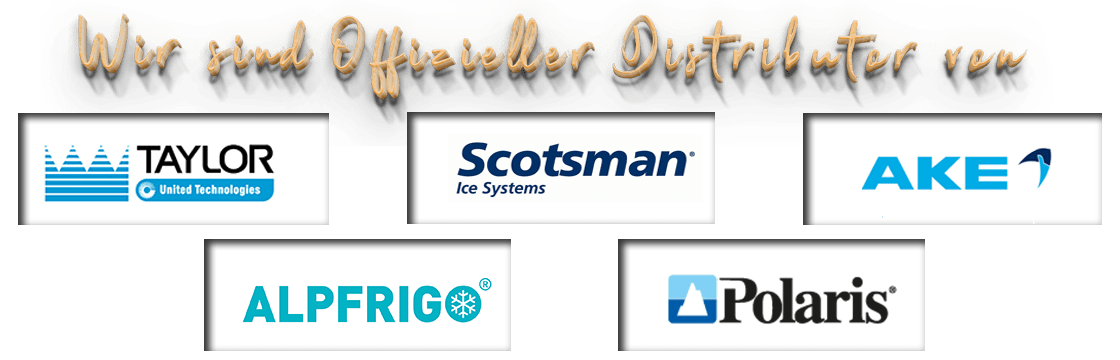 Wir sind Offizielle Distributor von Taylor Brand USA, Polaris und AKE (Ausseer Kuehleinrichtungen)